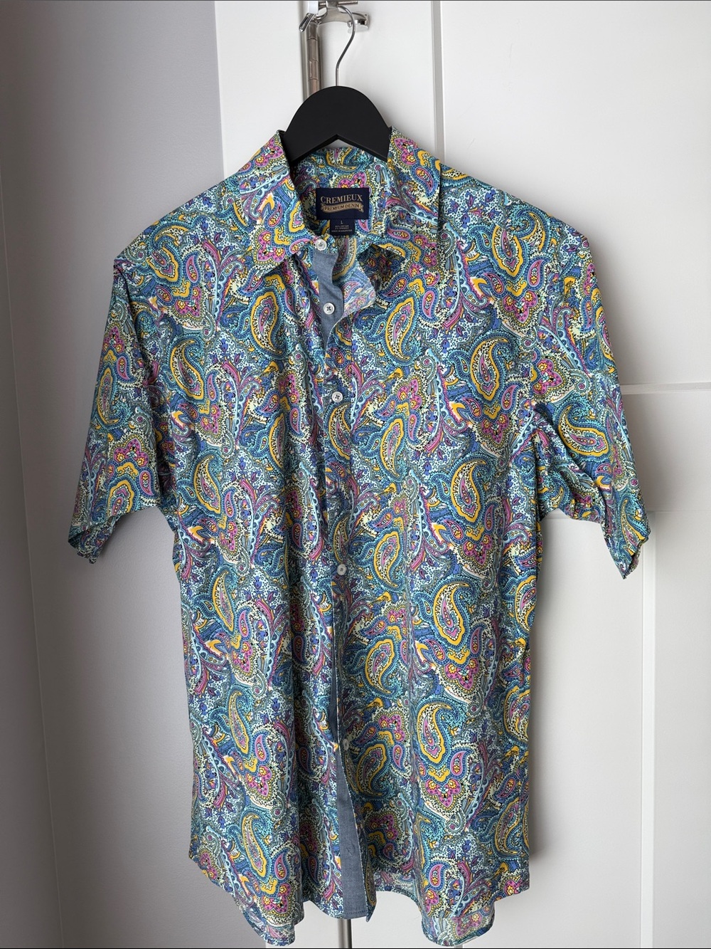 Daniel Cremieux Multicolor Paisley Polo Shirt